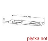 Консоль для встраиваемой раковины под столешницу Duravit 2nd floor 2F 859C