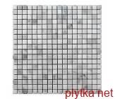 Мозаїка Стар. МКР-1С (10х10) 6 мм Mix White білий 10x10x6 матова