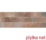 Керамическая плитка BRIGHTON RUST  20X60 коричневый 200x600x8 матовая
