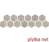 Керамічна плитка Esagona Taupe 18x21 коричневий 180x210x10 матова