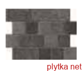 Керамическая плитка Mosaico Spacco   Nevers   tessera 7,5x7,5 черный 75x75x8 глянцевая