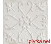 Керамічна плитка AGED WHITE ORNATO 2 білий 200x200x8 матова
