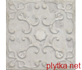 Керамічна плитка AGED WHITE ORNATO 4 білий 200x200x8 матова