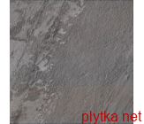 Керамическая плитка Lavagna Grigia Nat/Ret темный 600x600x8 матовая