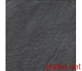 Керамічна плитка Lavagna Nera Nat/Ret чорний 600x600x8 матова