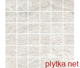 Керамическая плитка Vals Bianca Mosaico Nat/Ret белый 300x300x8 матовая