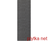 Керамічна плитка Tolio Nero  25x75 чорний 250x750x8 глянцева
