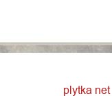 Керамическая плитка Trakt grys cokol серый 750x72x10 матовая