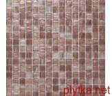 Керамическая плитка Мозаика G17 коричневый 327x327x0