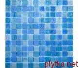 Мозаика МОЗАИКА EDNA 31,5*31,5 Lux Light Blue 403 голубой 32x32x0 глянцевая
