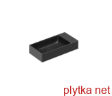 NEW ZERO Раковина 50x25 см, черная матовая