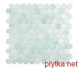 Мозаїка 30,1*31,3 Crystal Mint Circle 573C блакитний 301x313x0 рельєфна глянцева