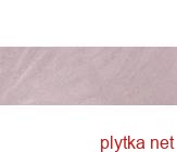 Керамогранит Плитка 20*60 Reflection Lilla Rett  розовый 200x600x0 рельефная структурированная