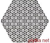Керамічна плитка CHESS DECOR MIRAGE MATE 320x370 білий 320x370x0 матова чорний мікс