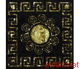 Тако вставка для підлоги Візантія золото рифл.  66x66x8