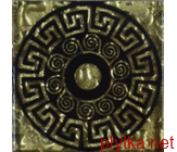 Тако вставка для підлоги Греція золото рифл.  66х66х8