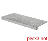 Керамическая плитка DCFSE667 Stones - 30 х 60 см, ступенька серый 300x600x0 матовая