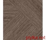 Керамическая плитка Starwood, NOA-L MINNESOTA MOKA - 596x596x10,5 коричневый 596x596x0 матовая темный
