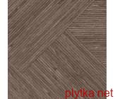Керамическая плитка Starwood, NOA-R MINNESOTA MOKA - 596x596x10,5 коричневый 596x596x0 матовая темный