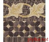 Керамічна плитка CEN MIDAS-PR TABACO декор, 435х435 темний 400x400x10 глянцева