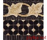 Керамічна плитка CEN MIDAS-PR NEGRO декор, 435х435 темний 435x435x10 глянцева
