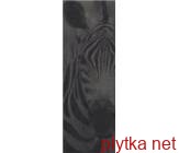 Керамическая плитка 24024 DEC SERENGETI PARK NERO декор, 316х963 темный 319x963x8 матовая
