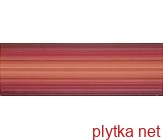 Керамічна плитка DEC LIGNE ROJO декор червоний 600x200x8