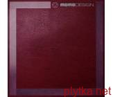 Керамічна плитка INS FRAME LOGO PURPLE декор червоний 600x600x8