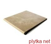 Керамічна плитка Клінкерна плитка PELDANO TAJO ступени бежевий 299x334x54 глазурована