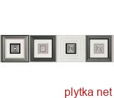 Керамическая плитка ETERNAL GRAFITO фриз серый 50x200x6
