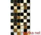 Керамическая плитка Мозаика T-MOS ACM2905P темный 15x15x10