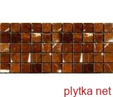 Керамическая плитка Мозаика T-MOS M074 WINE мозаика оранжевый 15x15x10