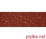 Керамическая плитка BELLINI R 2MIX декор2 красный 300x900x8