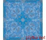 Керамічна плитка ROS.VENIER DL декор4 синій 900x900x8