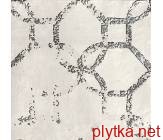Керамогранит Плитка 13,8*13,8 Amazonia Ethnic Off White белый 138x138x0 структурированная глазурованная  рельефная
