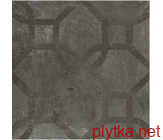 Керамограніт Плитка 13,8*13,8 Amazonia Ethnic Black чорний 138x138x0 глазурована структурована рельєфна