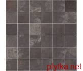 Керамическая плитка X-Metal Su Rete Bronzo темно-коричневый 300x300x0 глазурованная 