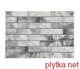 Керамическая плитка Плитка Клинкер Piatto GRIS светлый 300x74x9 структурированная серый