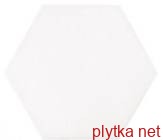 Керамічна плитка Керамограніт Плитка 19,8*22,8 Hexagonos Mayfair Blanco білий 198x228x0 сатинована глазурована
