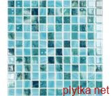 Керамическая плитка Мозаика Мозаїка 31,5*31,5 Nature Sky 5607 голубой 315x315x0 глянцевая