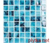 Керамічна плитка Мозаїка 31,5*31,5 Nature Olympic 5605 (38*38) блакитний 315x315x0 глянцева