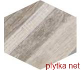 Керамическая плитка Wowood Natural Esagona Rett бежевый 195x220x0 глазурованная 