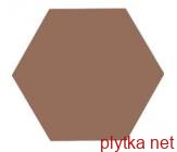Керамическая плитка Керамогранит Плитка 11,6*10,1 Kromatika Clay 26471 коричневый 116x101x0 глазурованная 