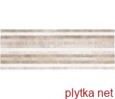 Керамічна плитка Плитка 25*70 Alpha Band Taupe сірий 250x700x0 матова