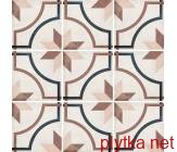 Керамічна плитка Art Nouveau Embassy Colour 24409 мікс 200x200x0 глазурована