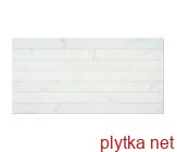 Керамічна плитка Calacatta Structure, настінна, 600x297 білий 600x297x0 глянцева