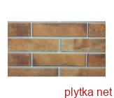 Керамічна плитка Клінкерна плитка Piatto RED коричневий 300x74x9 структурована