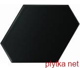 Керамическая плитка Benzene Black Matt 23832 черный 108x124x0 матовая
