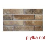 Керамическая плитка Плитка Клинкер Piatto SAND коричневый 300x74x9 структурированная