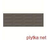 Керамическая плитка Плитка 30*90 Tempera Fagno Strutt Trape R6Zw коричневый 300x900x0 рельефная